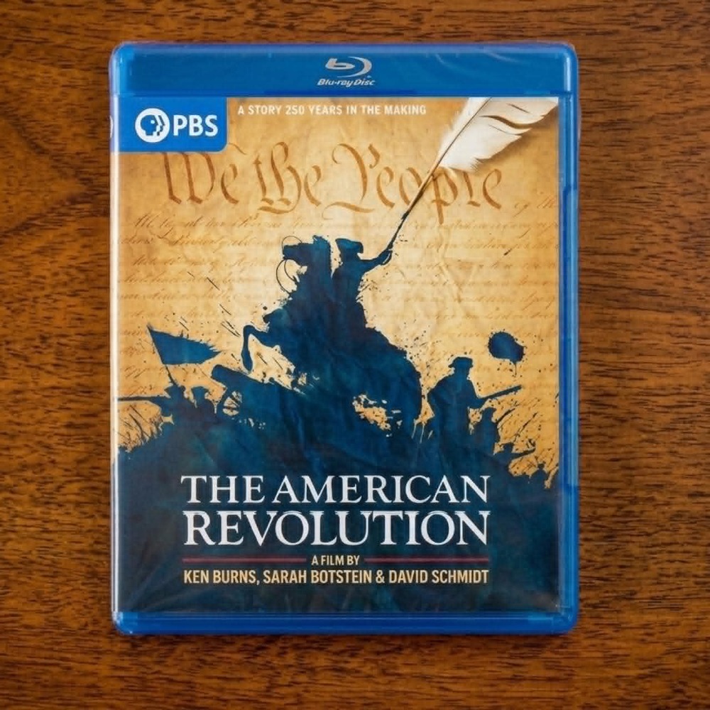 NEW Sealed BLU-RAY The American Revolution: A Film by Ken Burns PBS (2025)